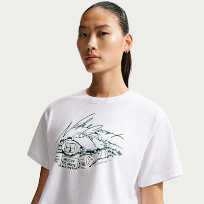 Nike Women's Cropped Tennis T-Shirt. Nike ZA